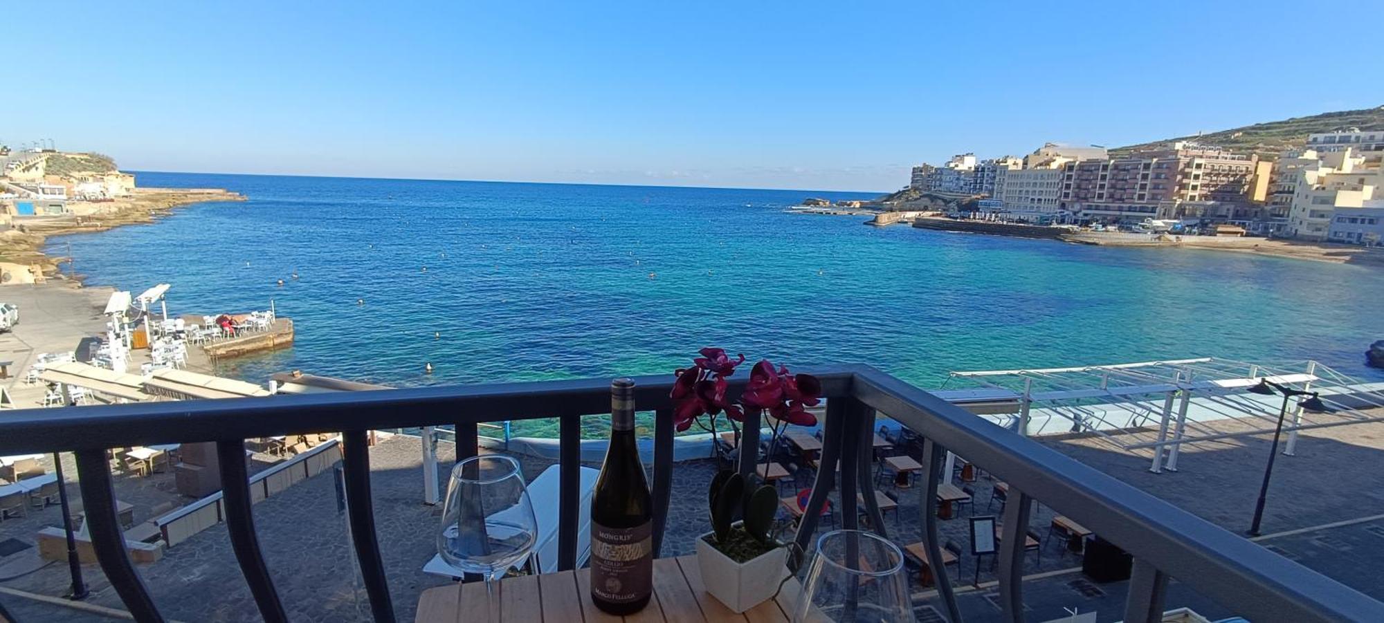 Marsalforn Sea Front Studio Apartman Zebbug  Kültér fotó