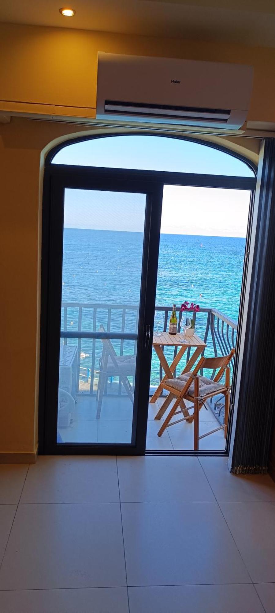 Marsalforn Sea Front Studio Apartman Zebbug  Kültér fotó